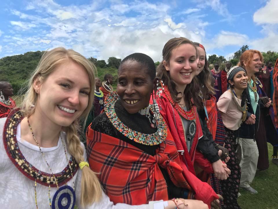 Tanzania- Students and Maasai 