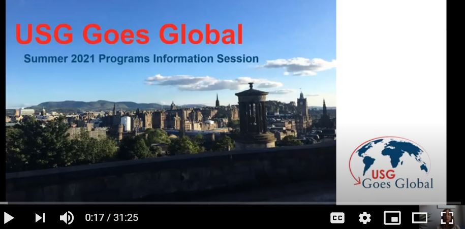 USG Goes Global Recorded Session