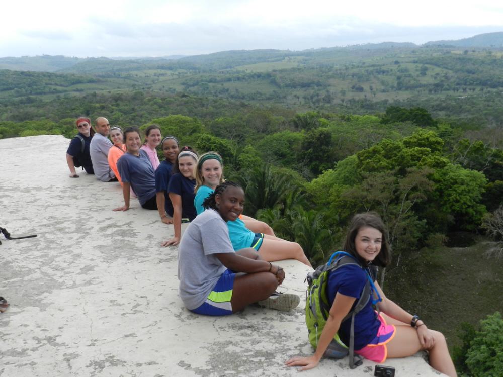 Belize Health at Mayan Ruin